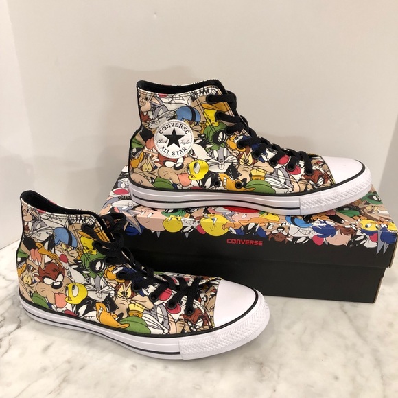 Converse Looney Toons CTAS NWT mens 9 Chucks 😎 - Picture 2 of 8